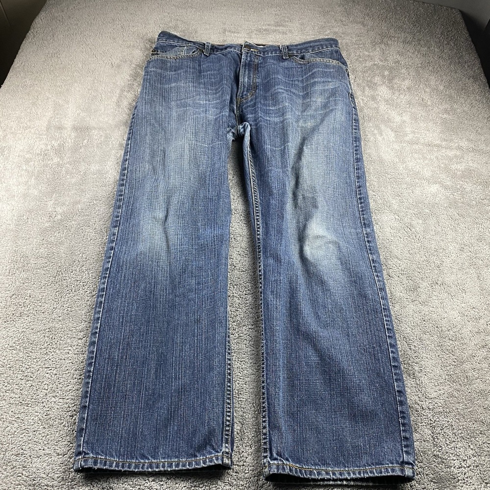 Levis 559 Relaxed Straight Fit Jeans Mens 38x29 Blue Medium Wash‎ High Rise